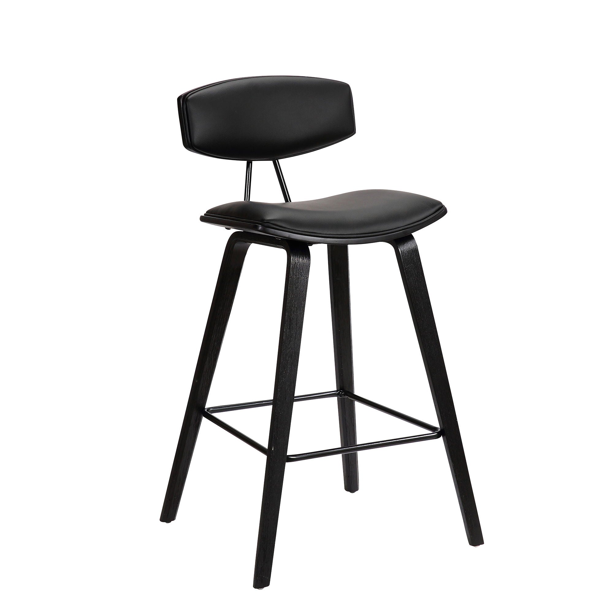 Fox - Mid-Century Modern Bar Stool - Premium Counter Height (24"-27") from Armen Living - Just $202.50! Shop now at brett interiors