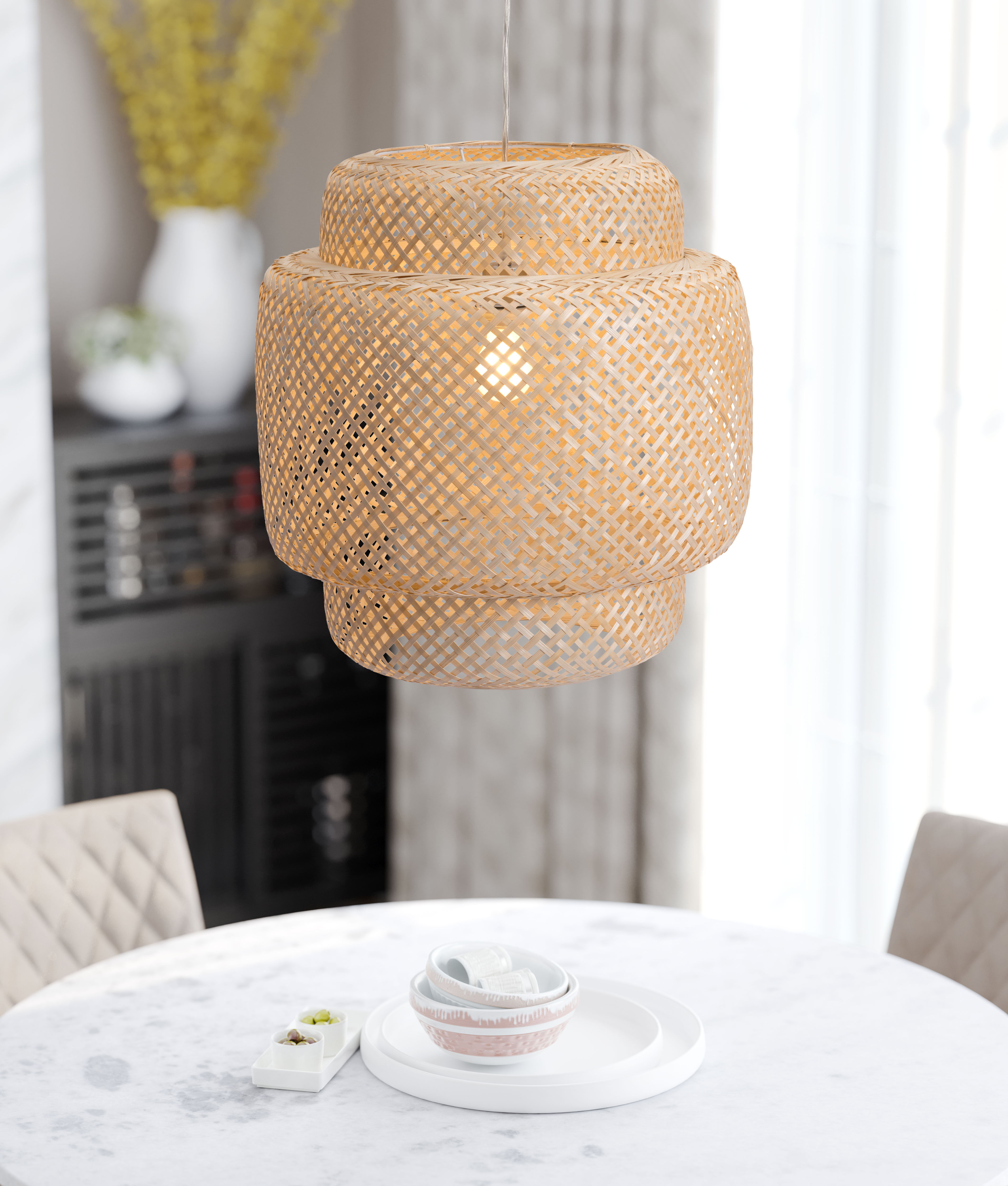 Finch - Ceiling Lamp - Natural - Premium Ceiling Lamps from Zuo Modern - Just $875! Shop now at brett interiors