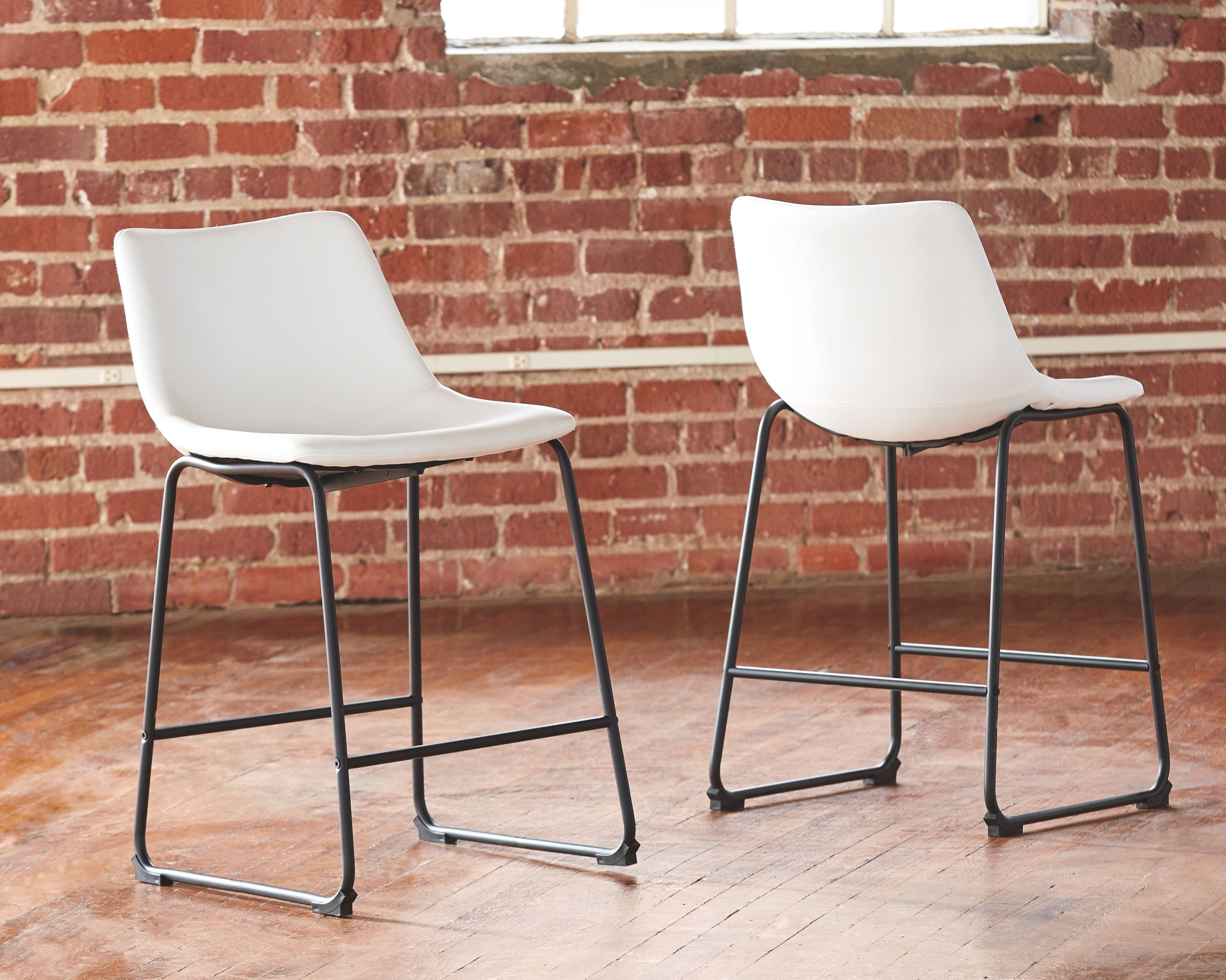 Centiar - Upholstered Barstool (Set of 2) - Premium Stool Sets from Signature Design by Ashley® - Just $265.65! Shop now at brett interiors