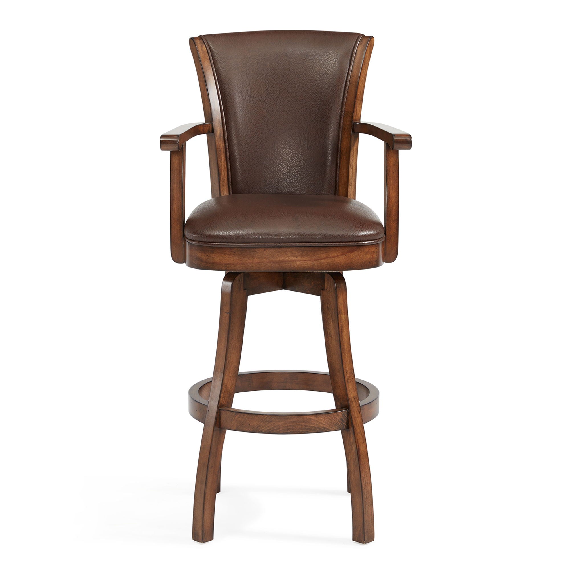 Raleigh - Swivel Arm Bar Stool - Premium Counter Height (24"-27") from Armen Living - Just $572.50! Shop now at brett interiors