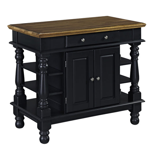 Montauk - Kitchen Island - Wood - Black - Premium Islands & Carts from Homestyles - Just $2252.48! Shop now at brett interiors