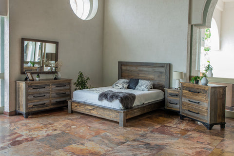 Loft Brown - Dresser - Two Tone Gray / Brown - Premium Dressers from International Furniture Direct - Just $987.50! Shop now at brett interiors