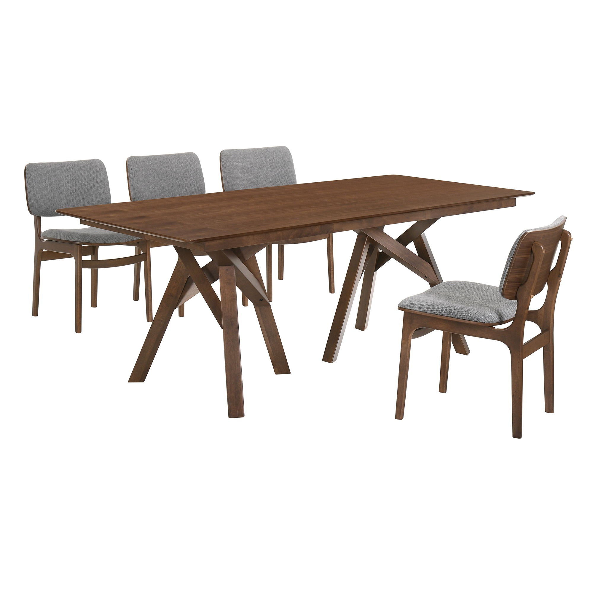 Cortina And Lima - Rectangular Dining Set - Premium 5 Piece Dining Room Sets from Armen Living - Just $1600! Shop now at brett interiors