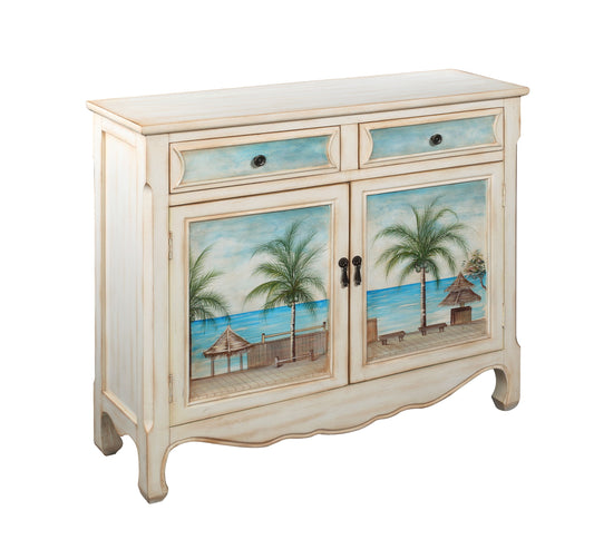 Largo - Two Drawer Two Door Cupboard - Key Largo Seaview - Premium Sideboards from Coast2Coast Home - Just $1897.50! Shop now at brett interiors