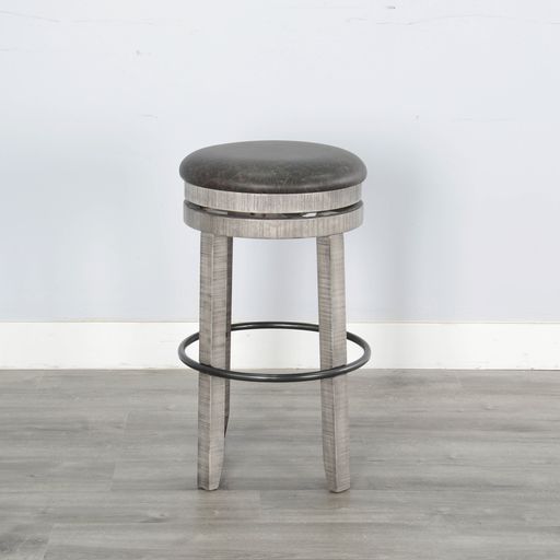 Alpine - Swivel Stool With Cushion Seat - Premium Counter Height (24"-27") from Sunny Designs - Just $177! Shop now at brett interiors