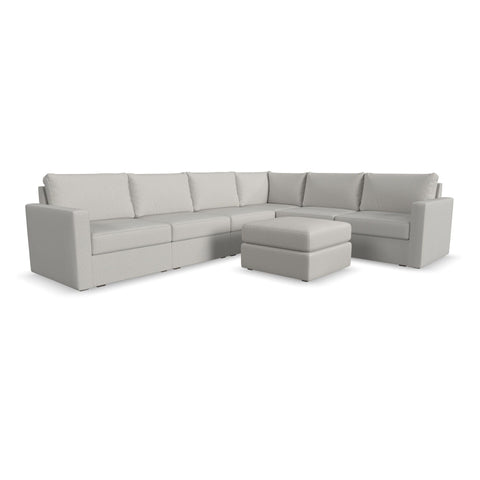 Flex - Sectional with Standard Arm and Ottoman - Premium 2 Piece Living Room Sets from Homestyles - Just $10997.50! Shop now at brett interiors