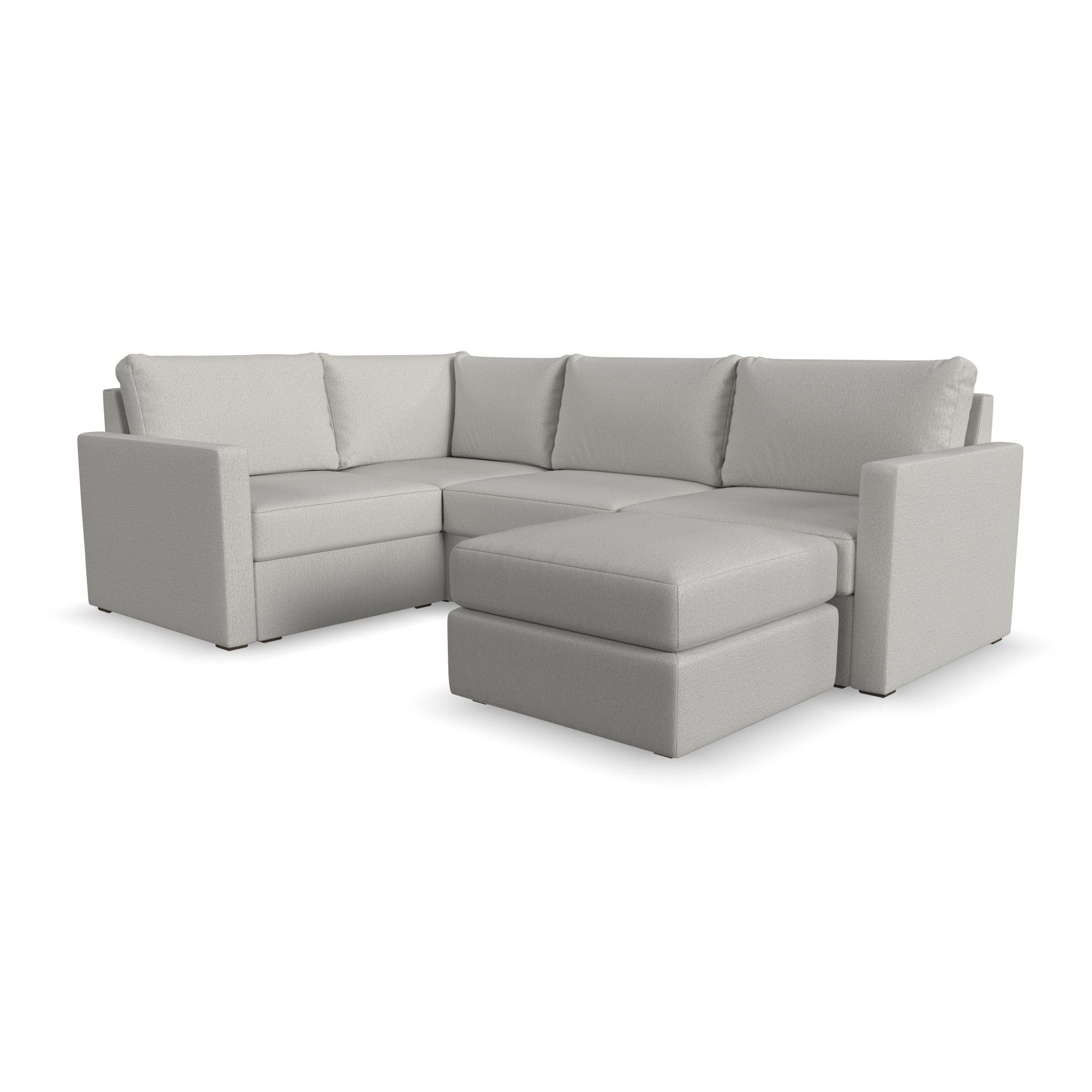 Flex - Sectional with Standard Arm and Ottoman - Premium 2 Piece Living Room Sets from Homestyles - Just $10997.50! Shop now at brett interiors