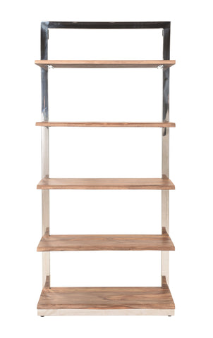 Brownstone 2.0 - Etagere - Stainless Steel - Premium Etageres from Coast2Coast Home - Just $4125! Shop now at brett interiors