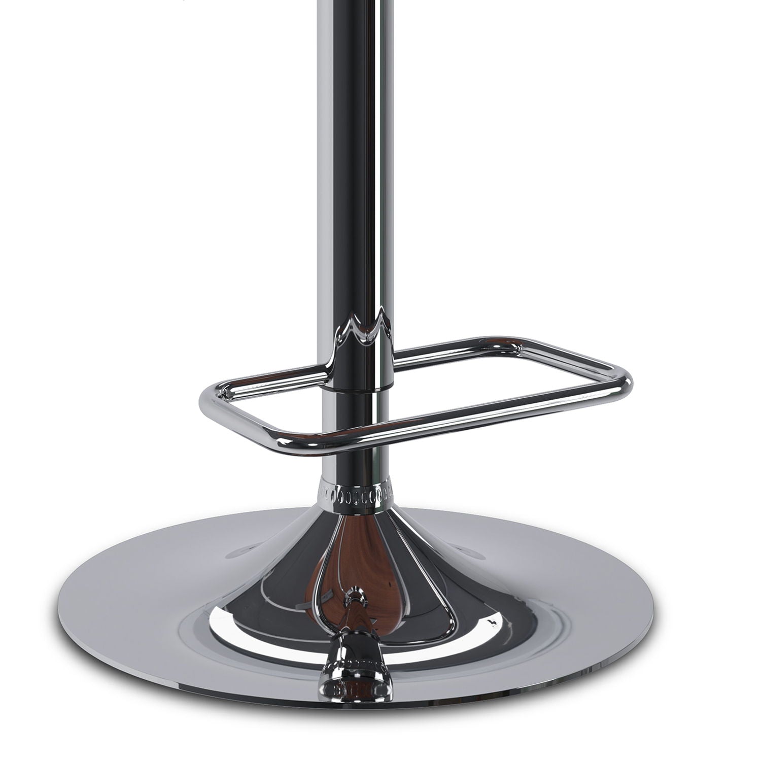 Holland - Adjustable Swivel Bar Stool - Black - Premium Bar Height (28"-30") from Simpli Home - Just $203! Shop now at brett interiors