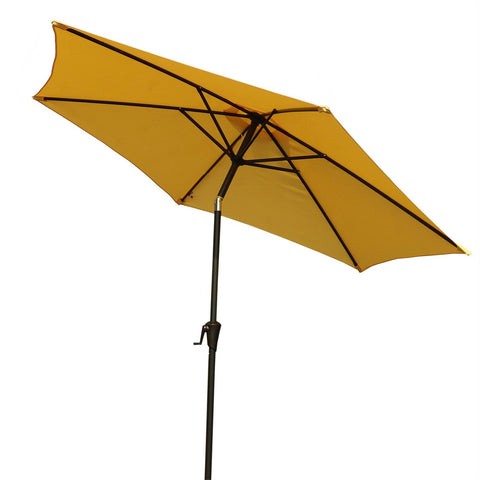 8.8' Outdoor Aluminum Patio Umbrella With 42 Pound Square Resin Umbrella Base - Premium Umbrellas & Canopies from Gather Craft - Just $214! Shop now at brett interiors