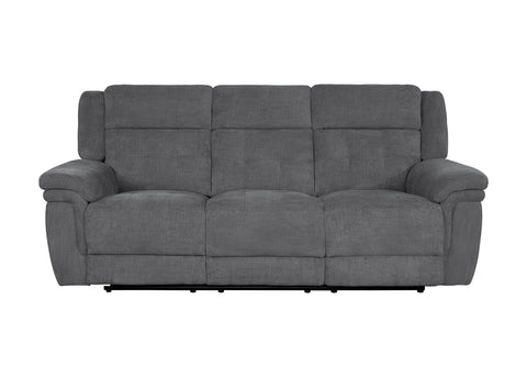 Richland - Power Reclining Sofa Loveseat And Recliner - Bristol Grey - Premium 3 Piece Living Room Sets from Parker Living - Just $3392.50! Shop now at brett interiors