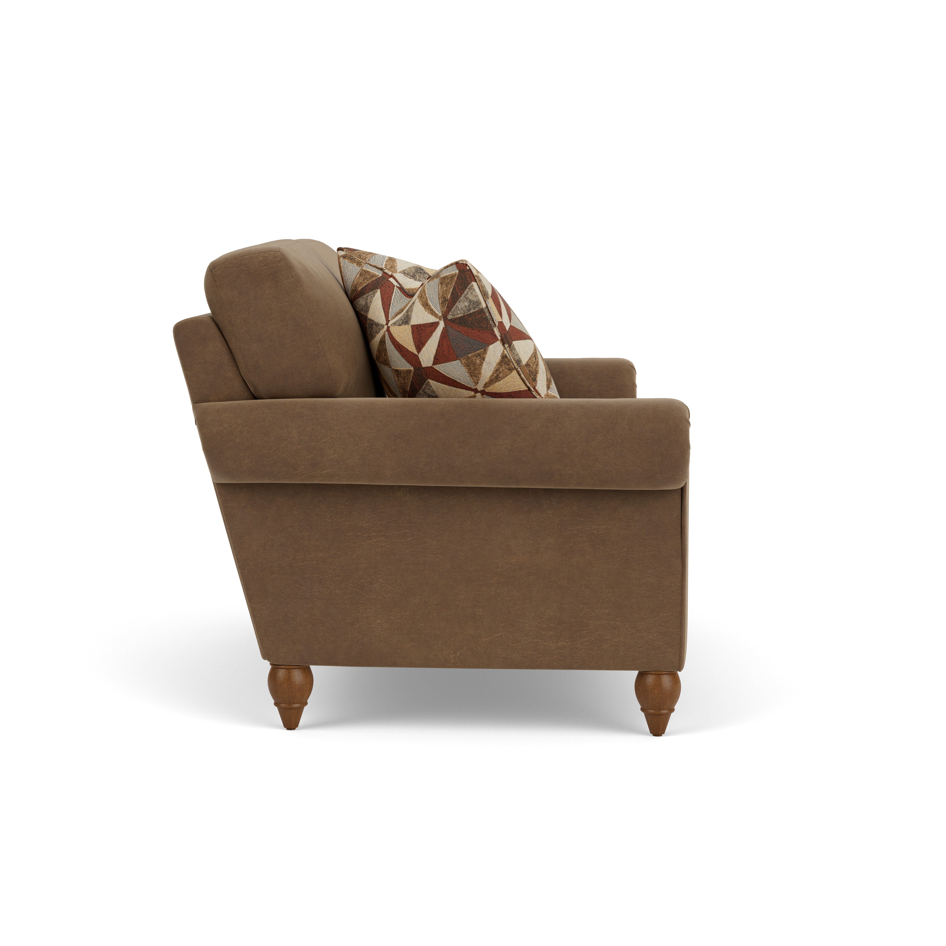 Moxy - Loveseat (Roll Arms) - Premium Stationary Loveseats from Flexsteel - Just $1875! Shop now at brett interiors