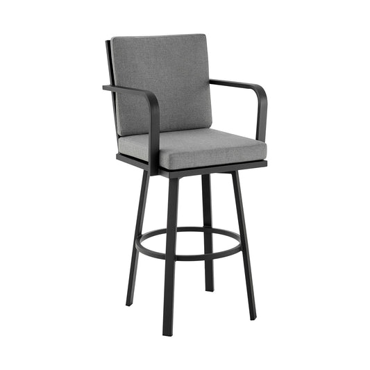 Arnauld - Outdoor Patio Bar Stool - Premium Counter Height (24"-27") from Armen Living - Just $622.50! Shop now at brett interiors