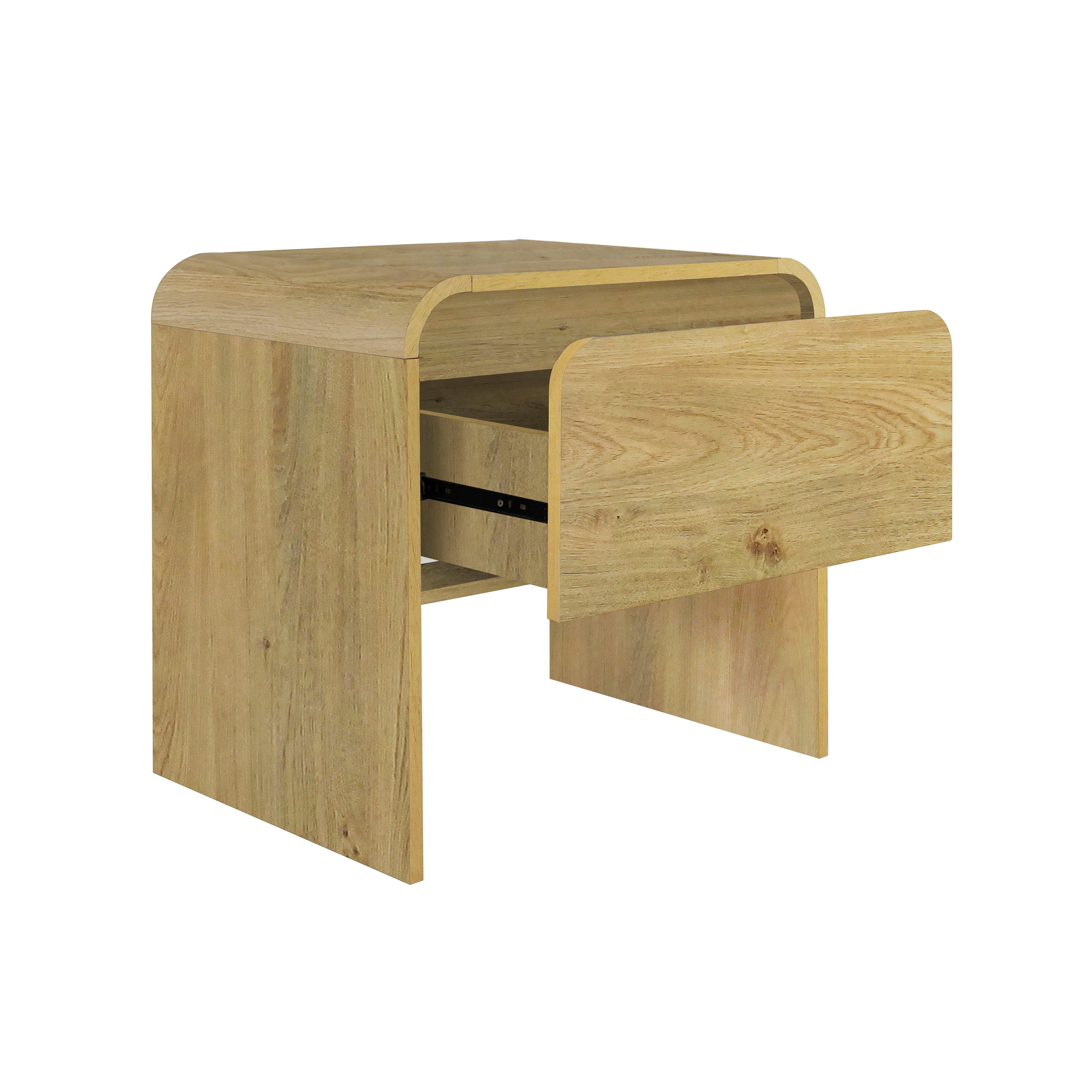 Mara - One Drawer End Table / Bedside Table - Premium End Tables from New Classic - Just $122.50! Shop now at brett interiors