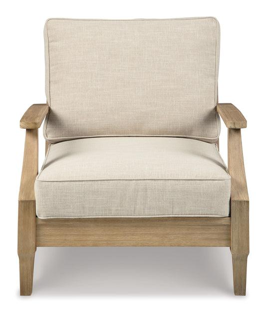 Clare - Beige - Lounge Chair W/Cushion - Premium Arm Chairs from Ashley Furniture - Just $659.38! Shop now at brett interiors