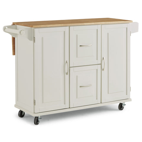 Blanche - Kitchen Cart - Solid Wood Top - Premium Islands & Carts from Homestyles - Just $1307.48! Shop now at brett interiors