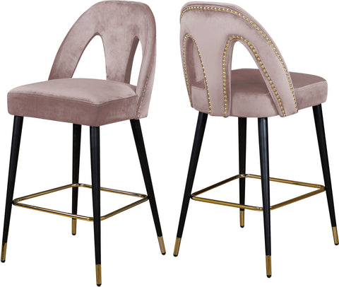 Akoya - Stool (Set of 2) - Premium Stool Sets from Meridian Furniture - Just $700! Shop now at brett interiors