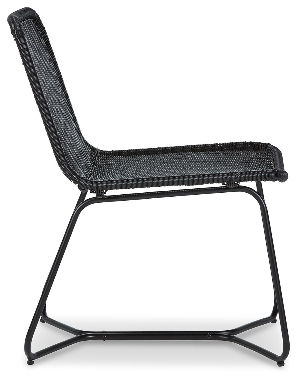 Daviston - Black - Accent Chair - Premium Armless Chairs from Signature Design by Ashley® - Just $190! Shop now at brett interiors