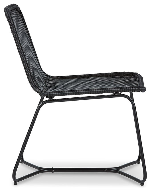 Daviston - Black - Accent Chair - Premium Armless Chairs from Signature Design by Ashley® - Just $190! Shop now at brett interiors