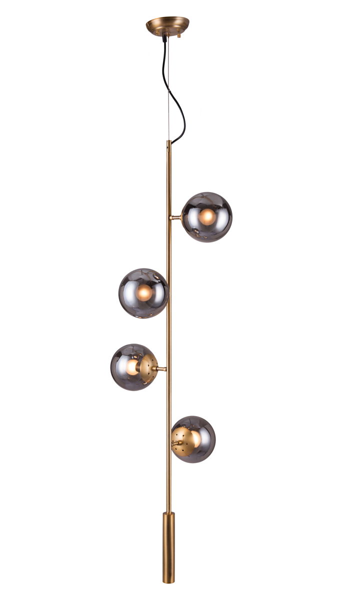 Zatara - Ceiling Lamp - Brass - Premium Ceiling Lamps from Zuo Modern - Just $950! Shop now at brett interiors