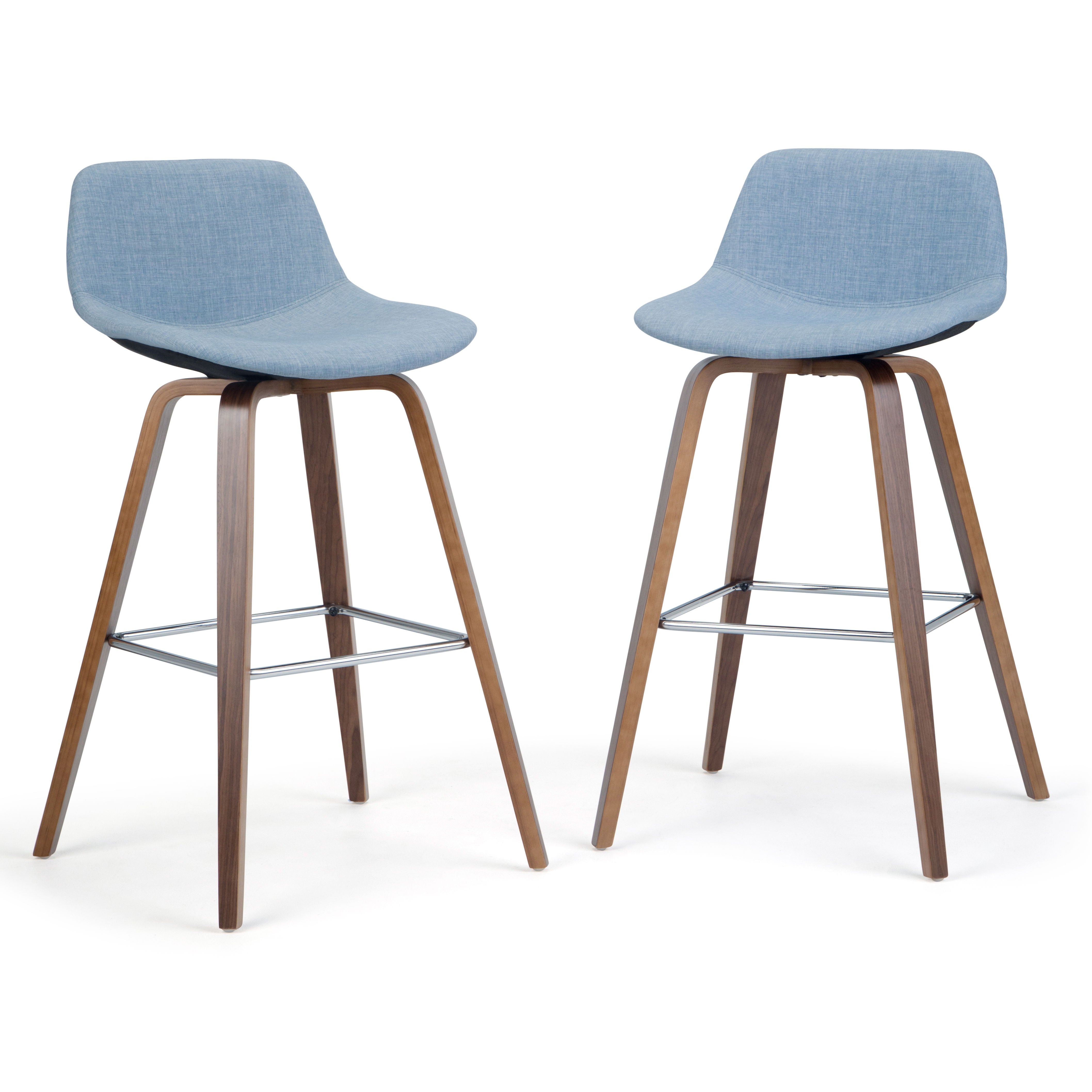 Randolph - Bentwood Counter Height Stool (Set of 2) - Premium Stool Sets from Simpli Home - Just $276! Shop now at brett interiors