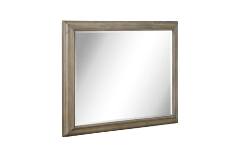 Tinley Park - Landscape Mirror - Dove Tail Grey - Premium Landscape Mirrors from Magnussen Furniture - Just $429! Shop now at brett interiors