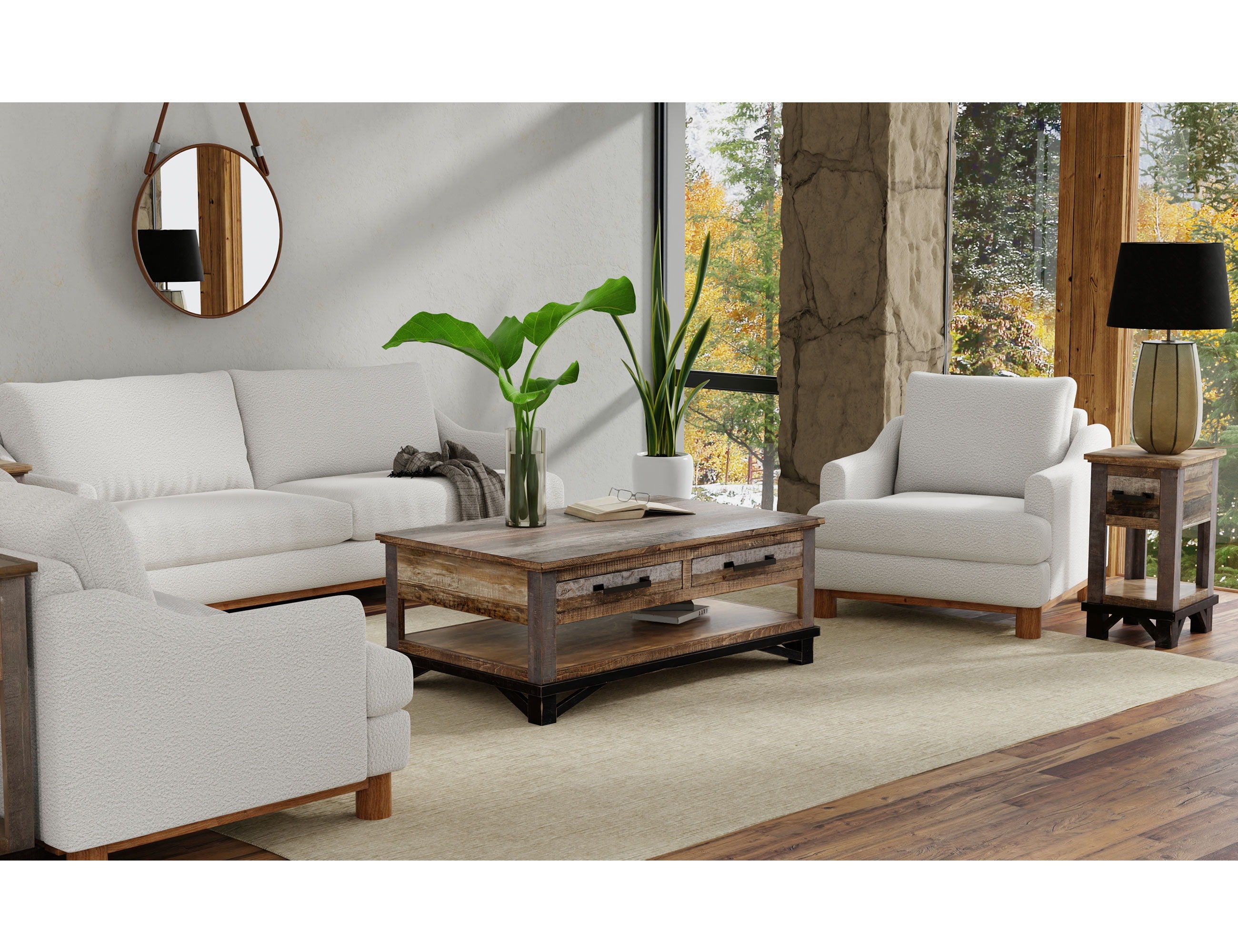 Olimpia - Loveseat - Premium Stationary Loveseats from International Furniture Direct - Just $1375! Shop now at brett interiors