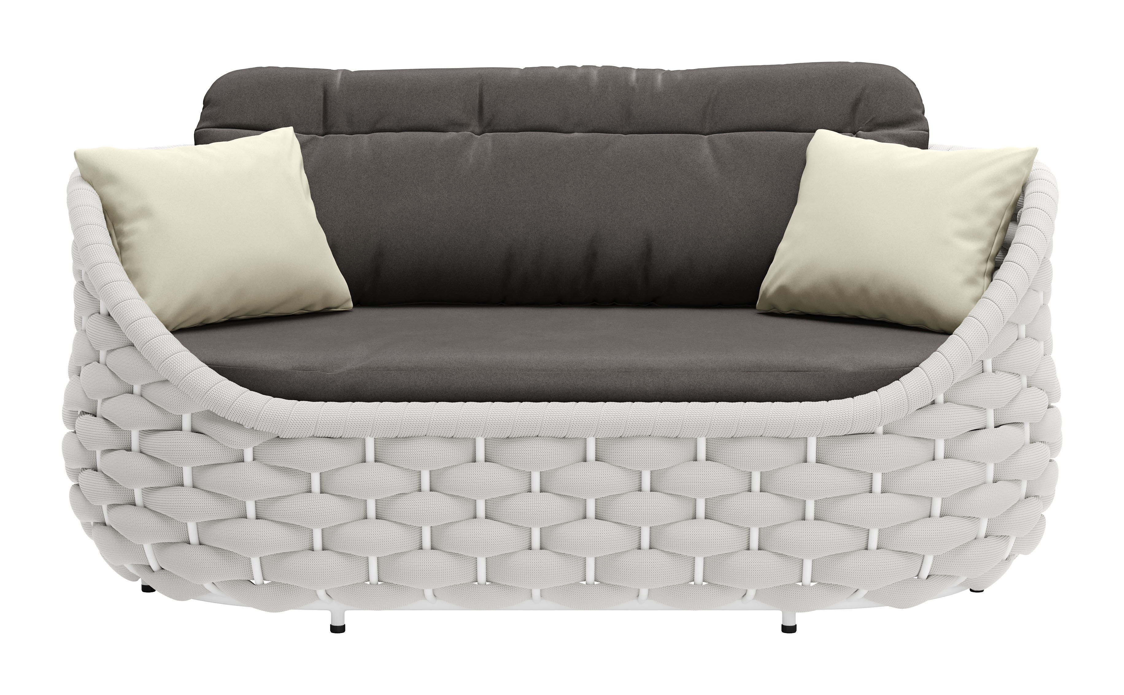 Coral Reef - Loveseat - Gray - Premium Loveseats from Zuo Modern - Just $5050! Shop now at brett interiors