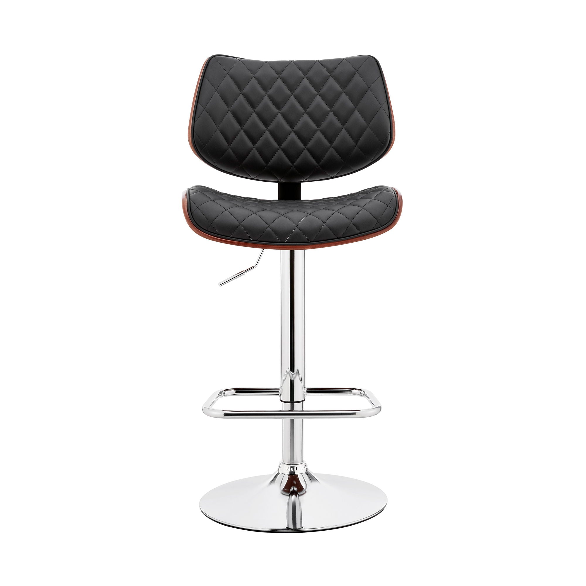 Leland - Adjustable Bar Stool - Premium Adjustable Height from Armen Living - Just $250! Shop now at brett interiors