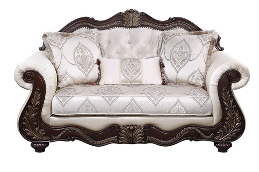 Palazzo Marina - Loveseat - White - Premium Stationary Loveseats from New Classic - Just $1672.50! Shop now at brett interiors