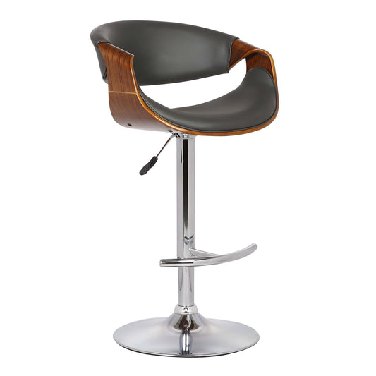 Butterfly - Adjustable Height Swivel Bar Stool - Premium Adjustable Height from Armen Living - Just $267.50! Shop now at brett interiors