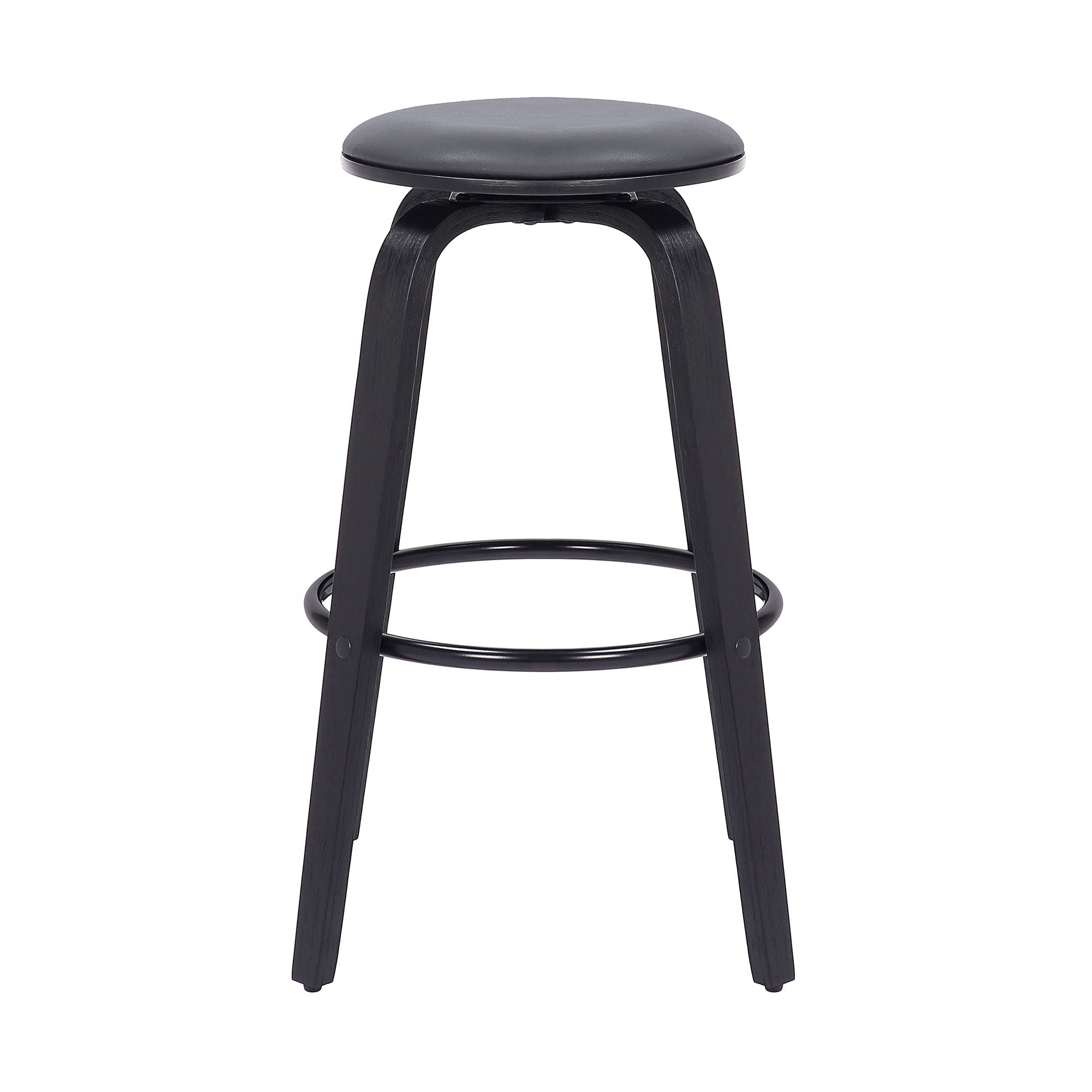 Harbor - Backless Swivel Mid-Century Modern Bar Stool - Premium Counter Height (24"-27") from Armen Living - Just $150! Shop now at brett interiors