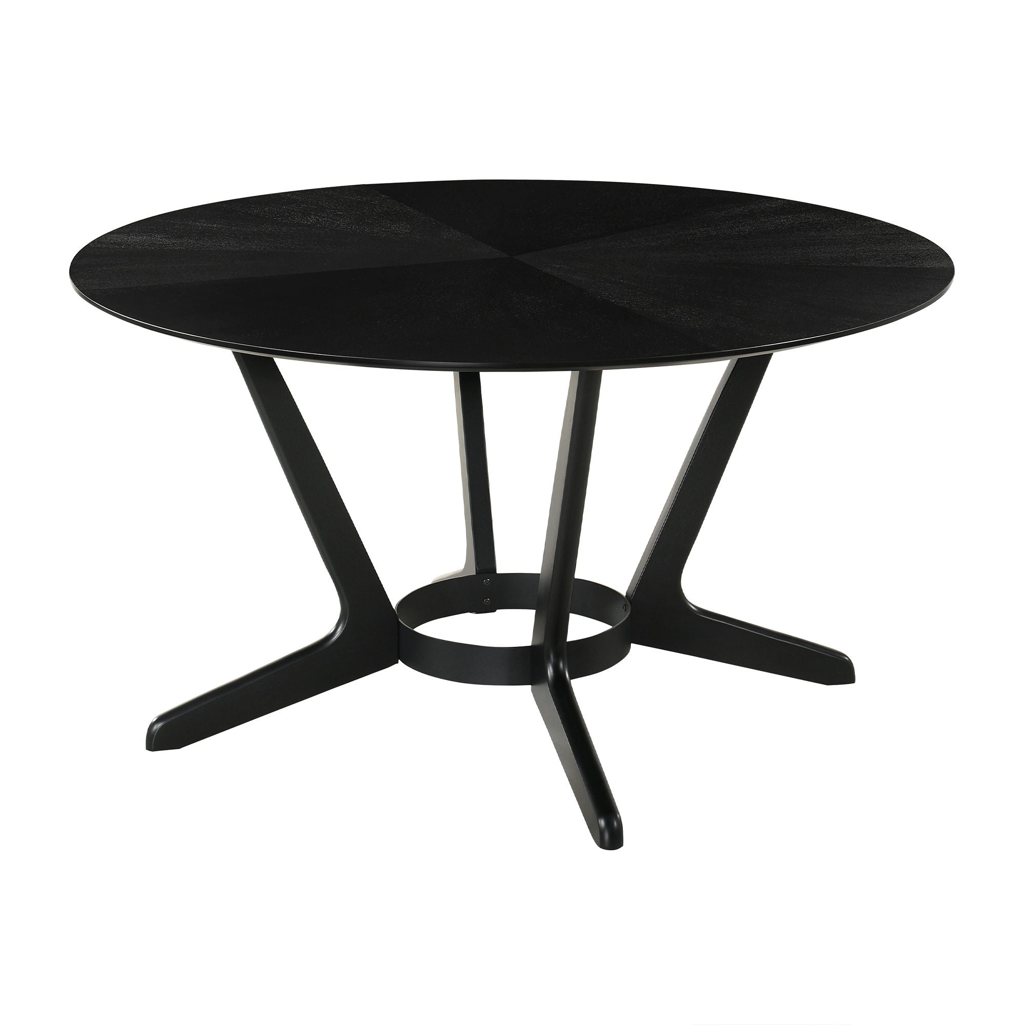 Santana - Round Wood Dining Table - Premium Dining Tables from Armen Living - Just $727.50! Shop now at brett interiors