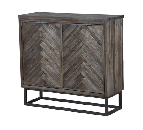 Aspen Court - Two Door Cabinet - Herringbone - Premium Sideboards from Coast2Coast Home - Just $2805! Shop now at brett interiors