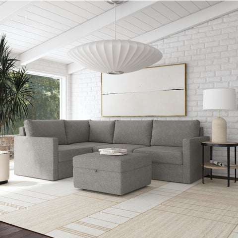 Flex - Sectional with Standard Arm and Storage Ottoman - Premium 2 Piece Living Room Sets from Homestyles - Just $11247.50! Shop now at brett interiors