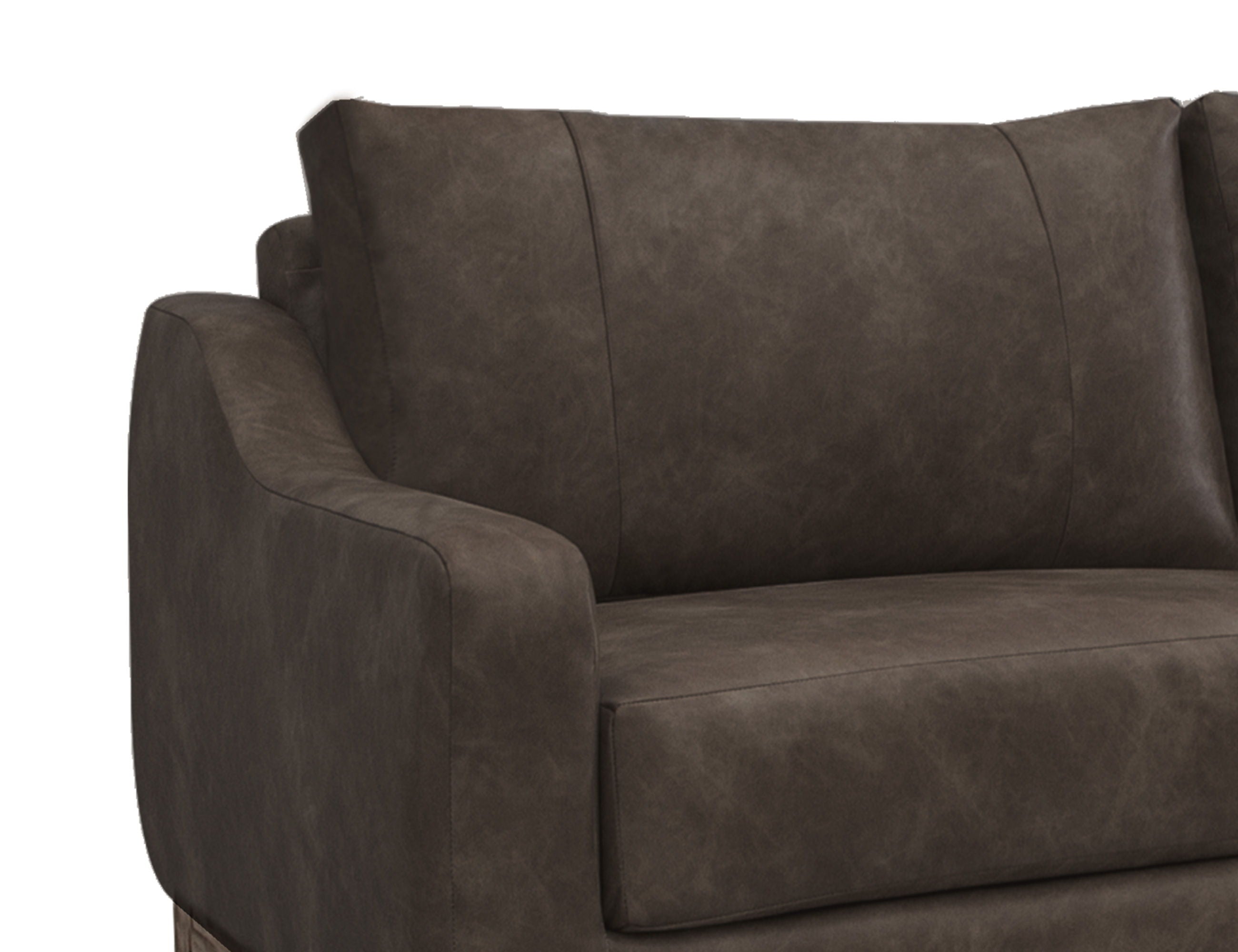 Olivo - Comfort Loveseat - Chocolate Brown - Premium Stationary Loveseats from International Furniture Direct - Just $1325! Shop now at brett interiors