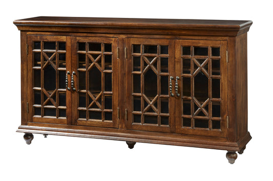 Maddie - Four Door Credenza - Tonse Brown - Premium Credenzas from Coast2Coast Home - Just $4950! Shop now at brett interiors