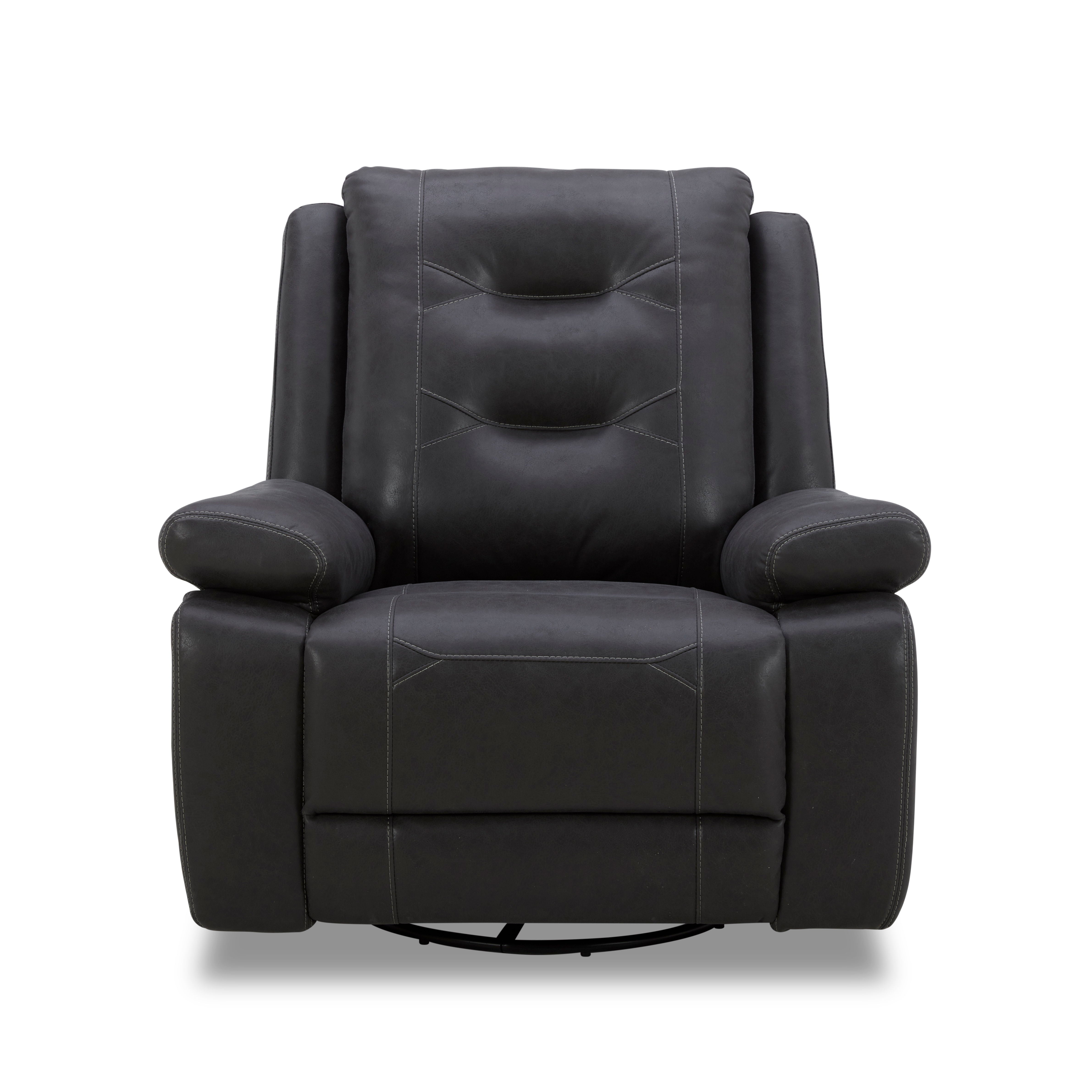 Caldwell - Power Swivel Glider Recliner - Tahoe Charcoal - Premium Swivel Glider Chairs from Parker Living - Just $822.50! Shop now at brett interiors