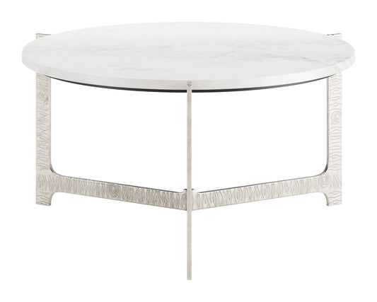 Barmas - Coffee Table - White / Silver - Premium Coffee Tables from Zuo Modern - Just $1350! Shop now at brett interiors