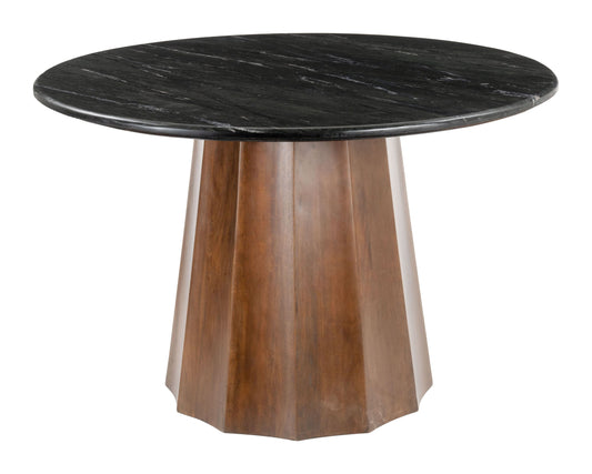 Aipe - Dining Table - Black - Premium Dining Tables from Zuo Modern - Just $3075! Shop now at brett interiors