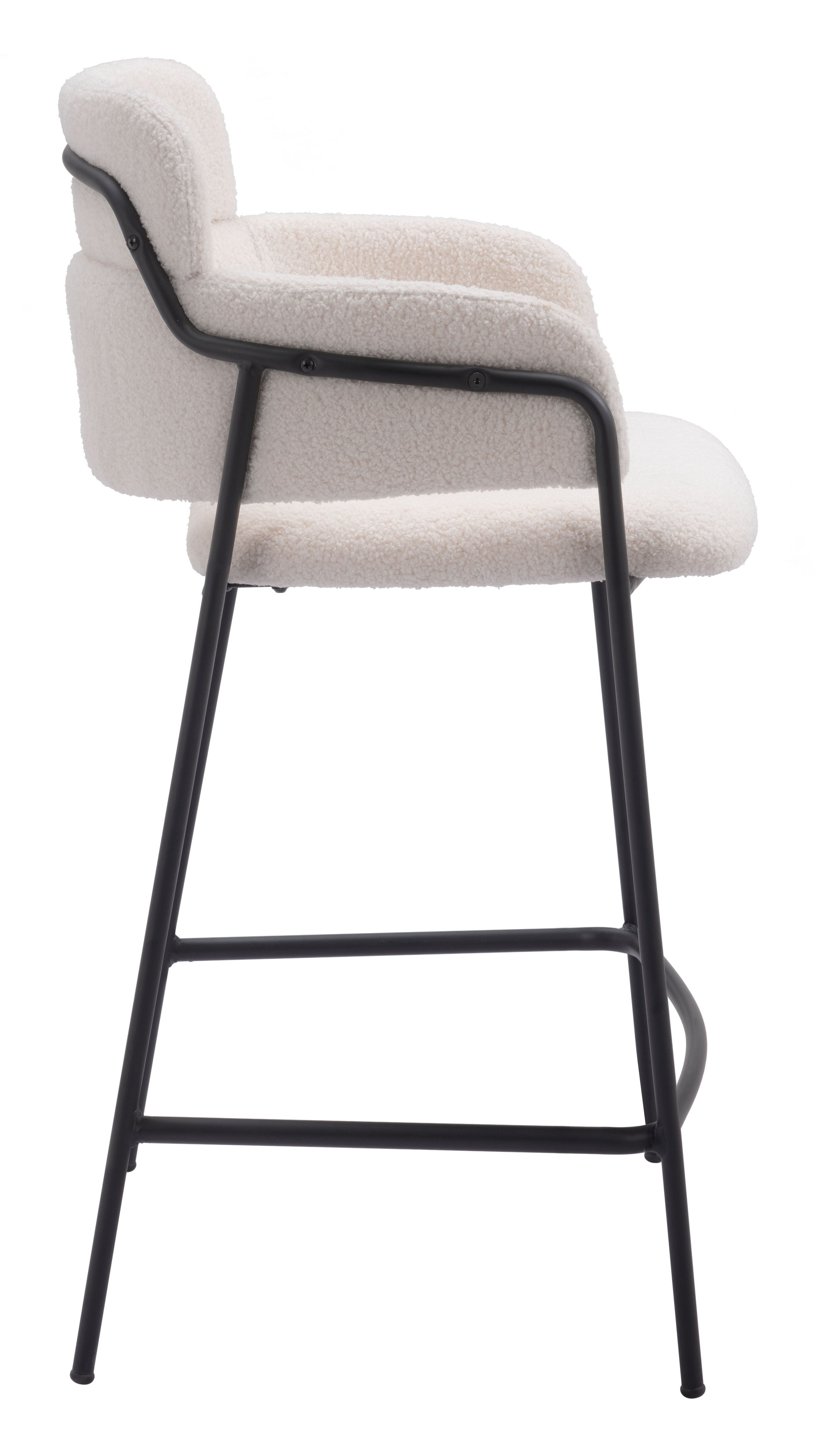 Marcel - Metal Counter Stool (Set of 2) - Premium Stool Sets from Zuo Modern - Just $1500! Shop now at brett interiors