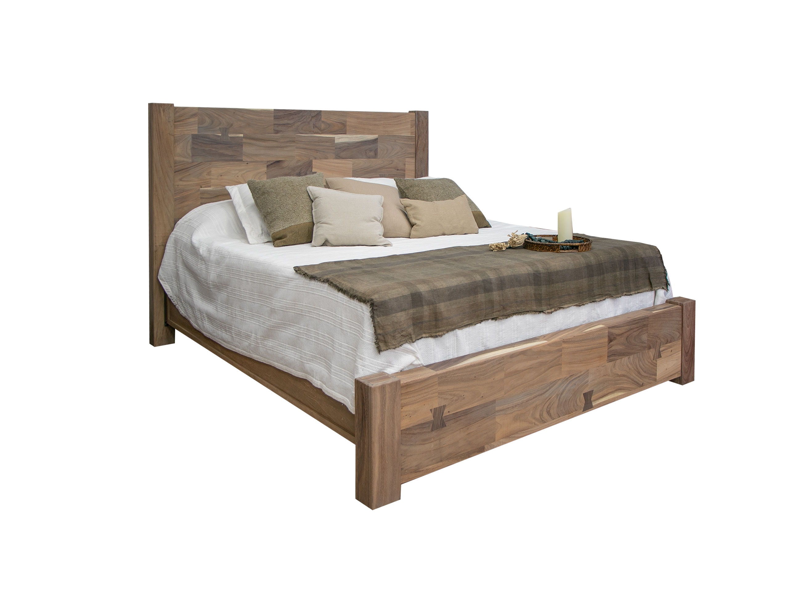 Natural Parota - Platform Bed - Premium Platform Beds from International Furniture Direct - Just $1372.50! Shop now at brett interiors