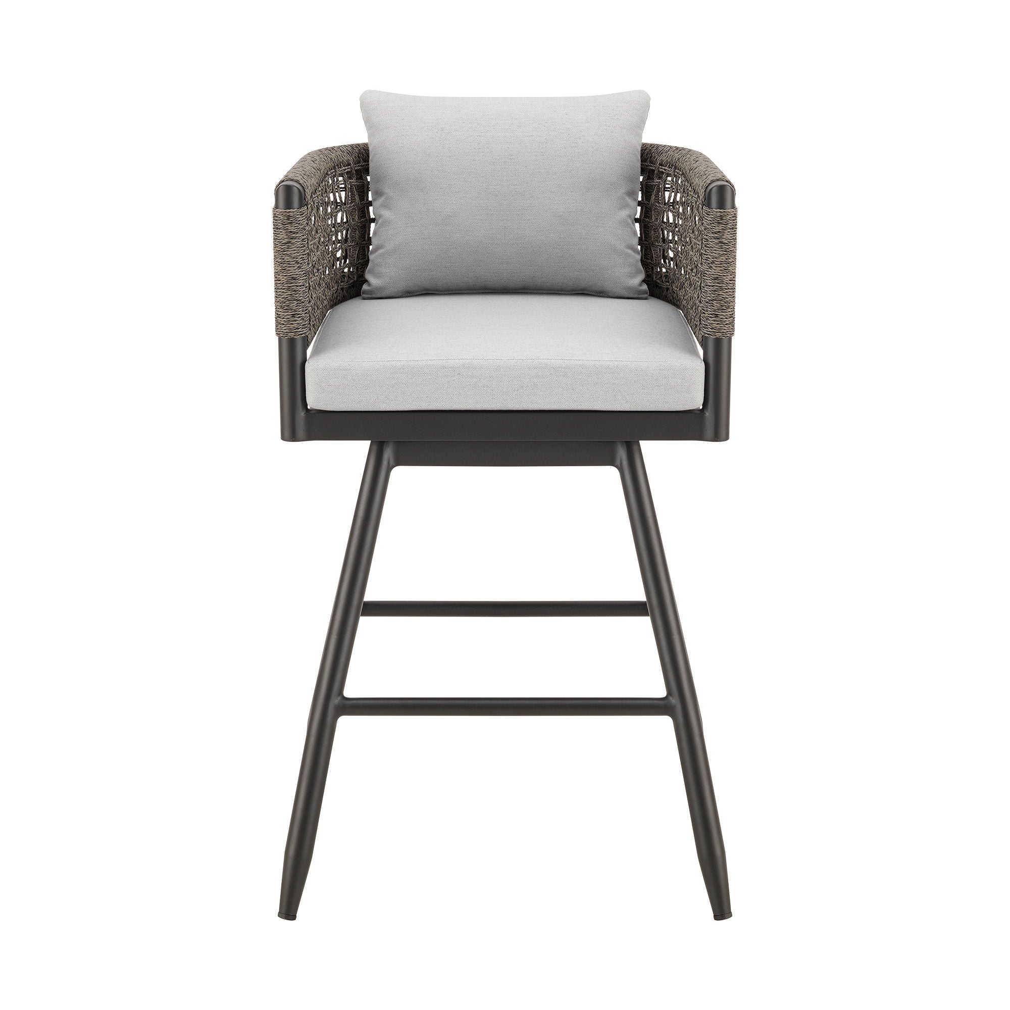 Alegria - Outdoor Patio Swivel Bar Stool - Premium Counter Height (24"-27") from Armen Living - Just $887.50! Shop now at brett interiors