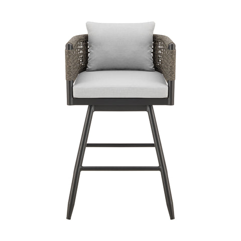 Alegria - Outdoor Patio Swivel Bar Stool - Premium Counter Height (24"-27") from Armen Living - Just $887.50! Shop now at brett interiors