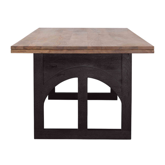 Gateway - Dining Table - Natural / Nightshade Black - Premium Dining Tables from Coast2Coast Home - Just $3960! Shop now at brett interiors