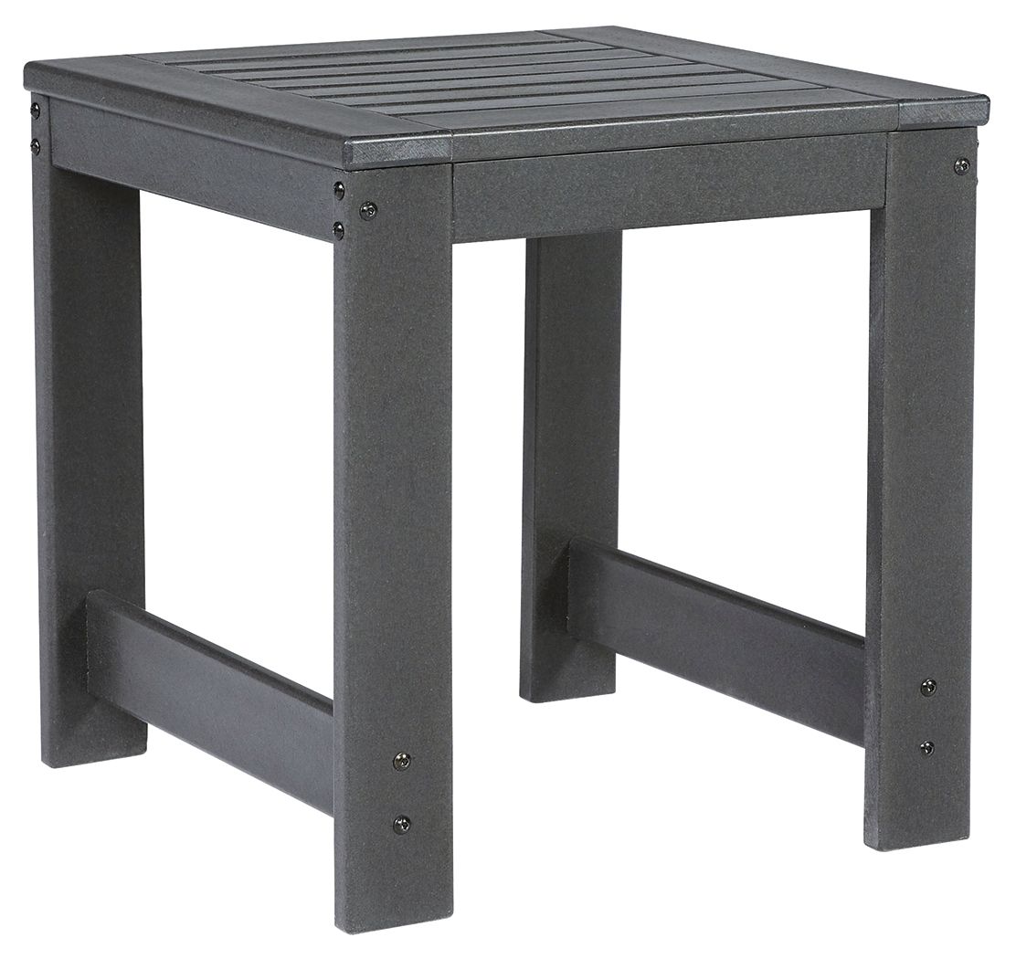 Amora - Charcoal Gray - Square End Table - Premium End Tables from Signature Design by Ashley® - Just $190! Shop now at brett interiors