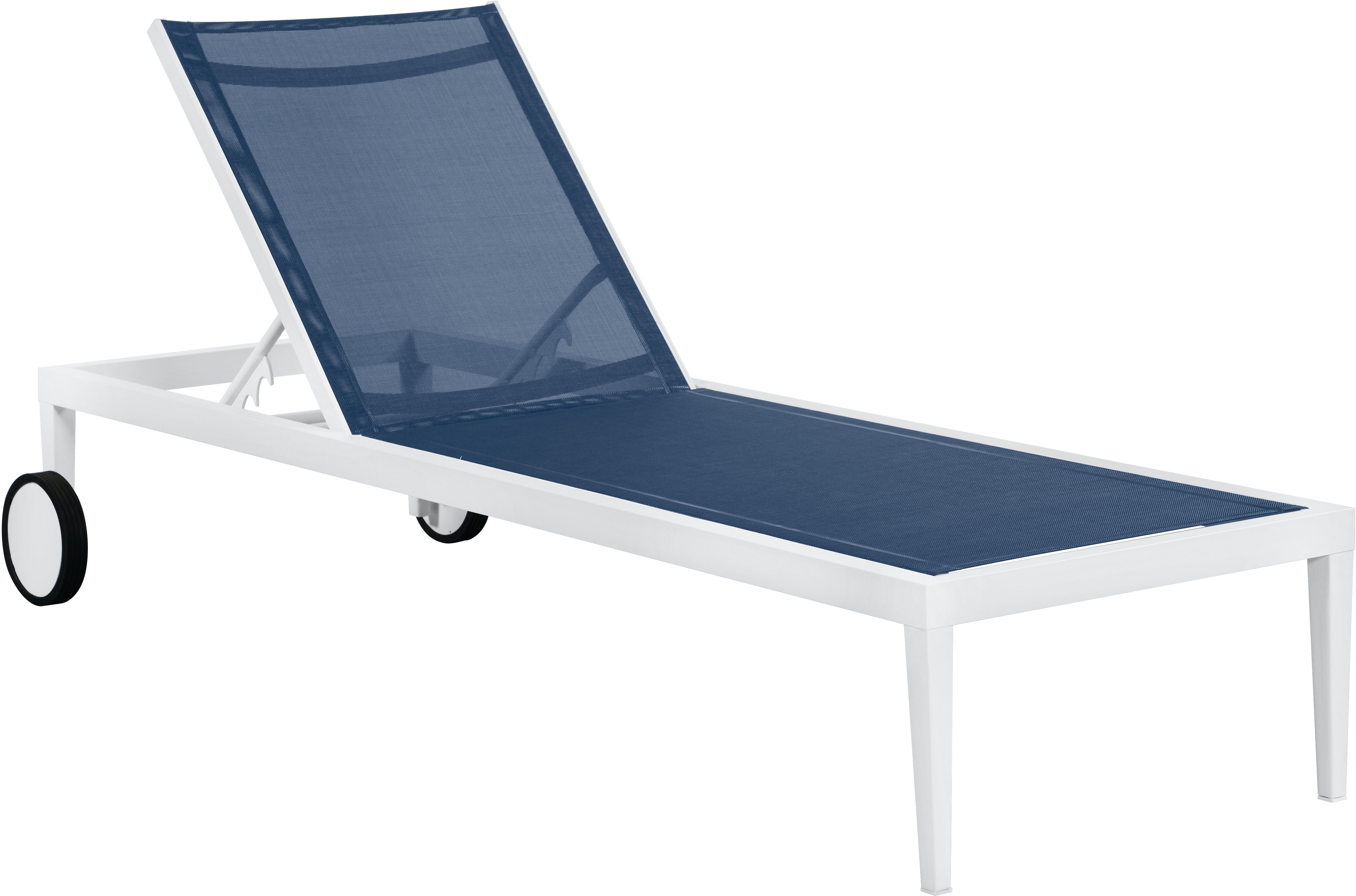 Nizuc - Outdoor Patio Chaise Lounge Chair - Premium Chaises from Meridian Furniture - Just $700! Shop now at brett interiors