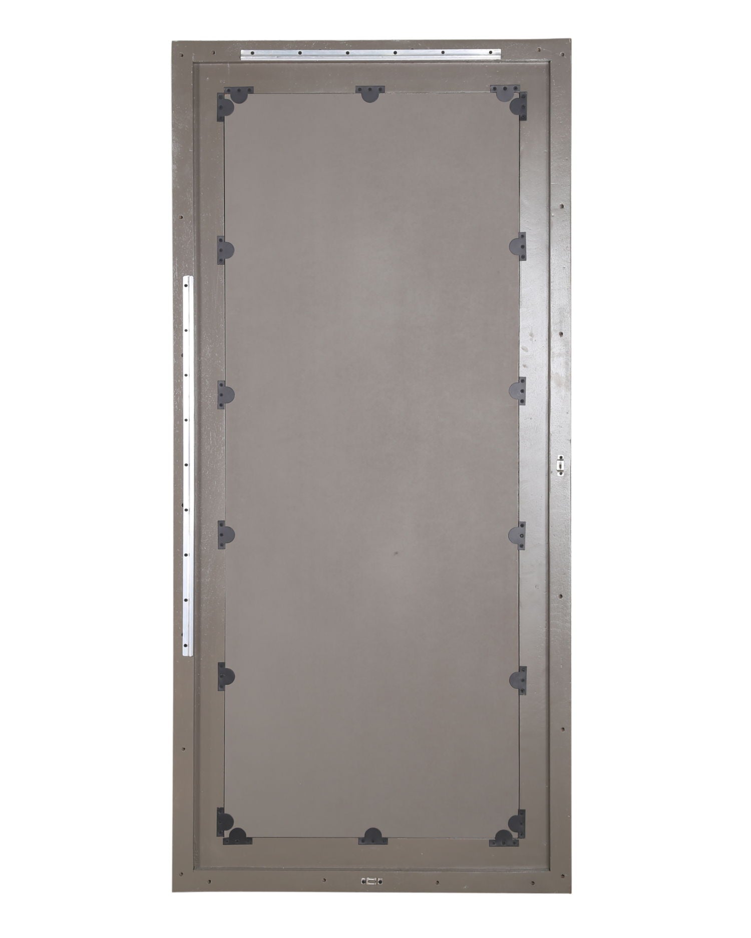 Crossings Serengeti - Floor Mirror - Sandblasted Fossil Grey - Premium Floor Mirrors from Parker House - Just $747.50! Shop now at brett interiors