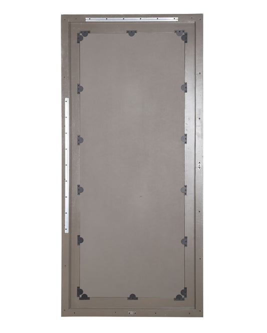 Crossings Serengeti - Floor Mirror - Sandblasted Fossil Grey - Premium Floor Mirrors from Parker House - Just $747.50! Shop now at brett interiors