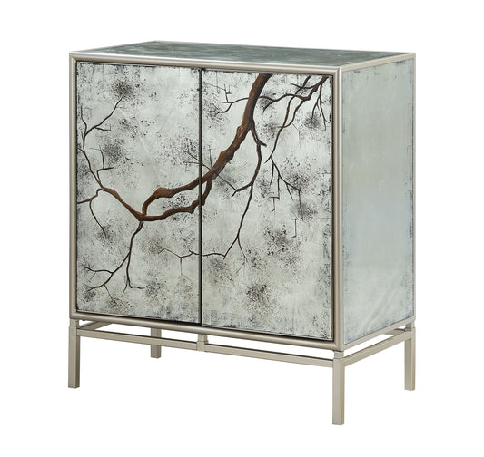 Silverbeck - Two Door Cabinet - Winter Forest - Premium Accent Cabinets from Coast2Coast Home - Just $2640! Shop now at brett interiors